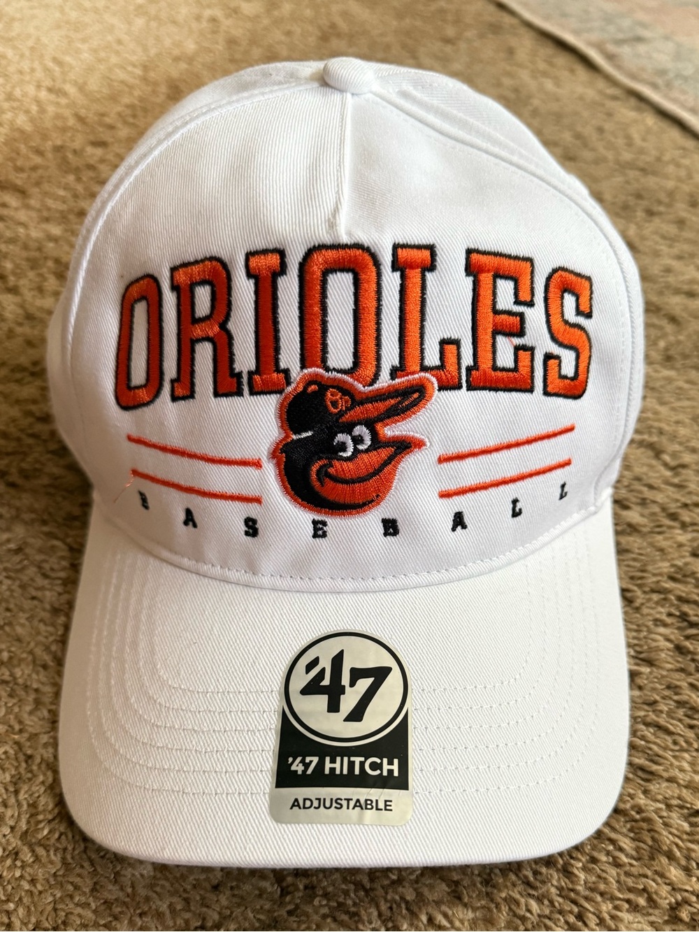 New Era Baltimore Orioles Tri-Hit 9FIFTY Rustic Hitch snapback Hat - Picture 2 of 4
